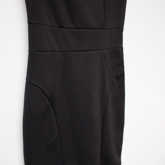 ✨ASDS Women | Black Scalloped Fitted Sheath Dress - Picture 3 of 7